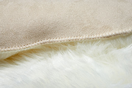 Sheepskin Rug Sewn Borders